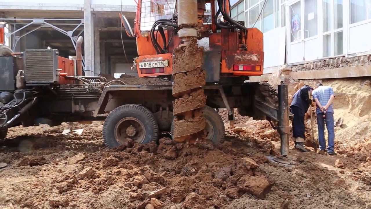 свайное бурение